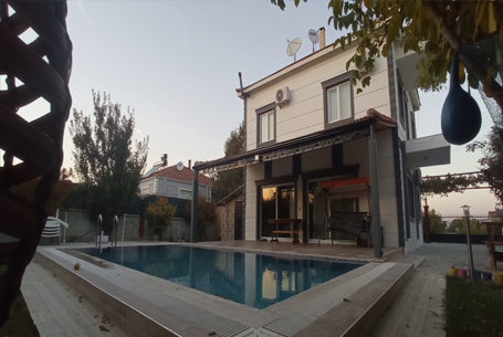 Villa Yazir || Antalya Korkuteli Yazır'da günlük haftalık aylık kiralık villa.